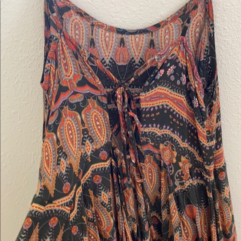 BOHO LACE BACK MINI DRESS - Picture 4 of 4